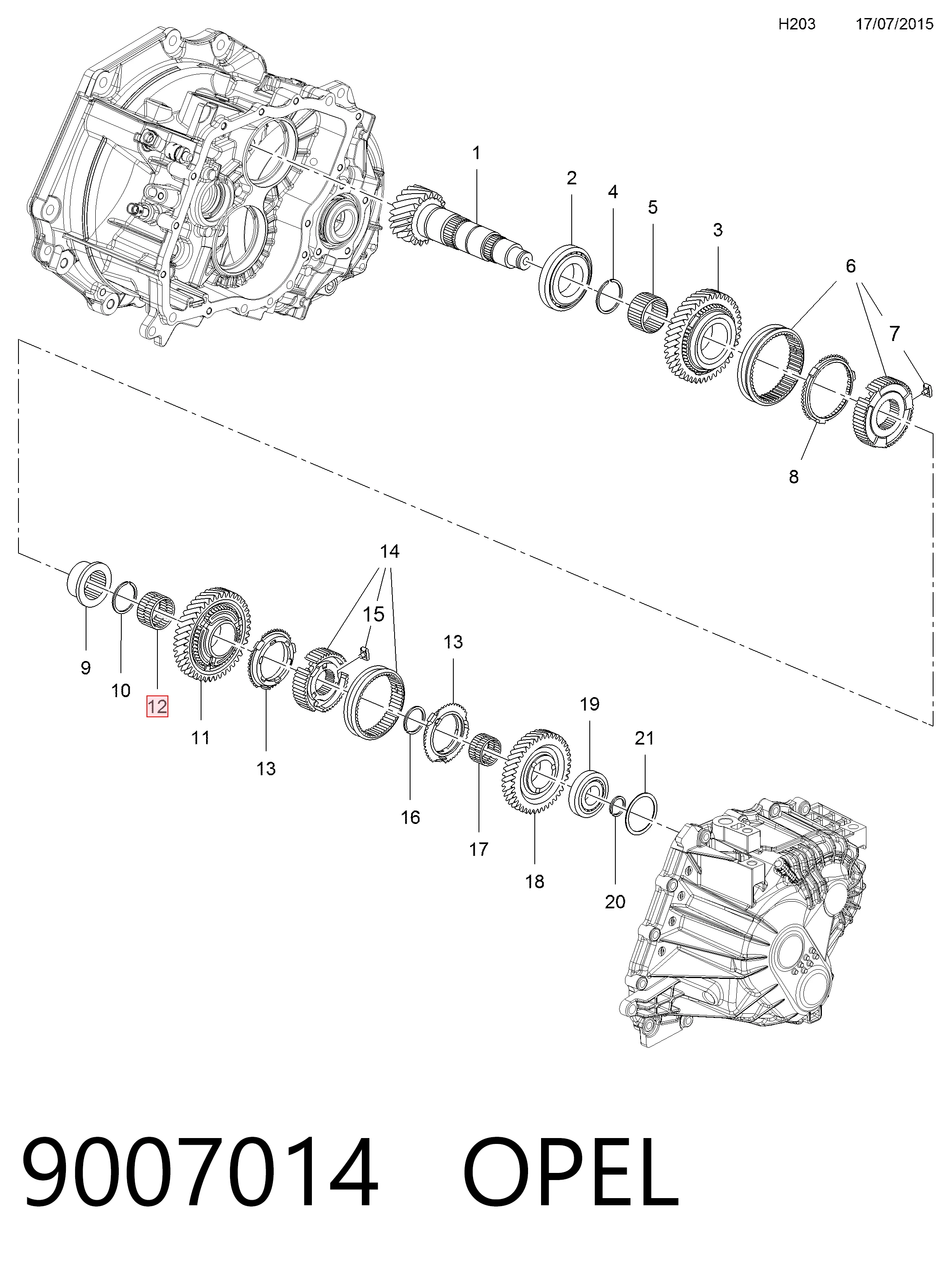  General Motors 9007014 ціна, від 2.33 USD