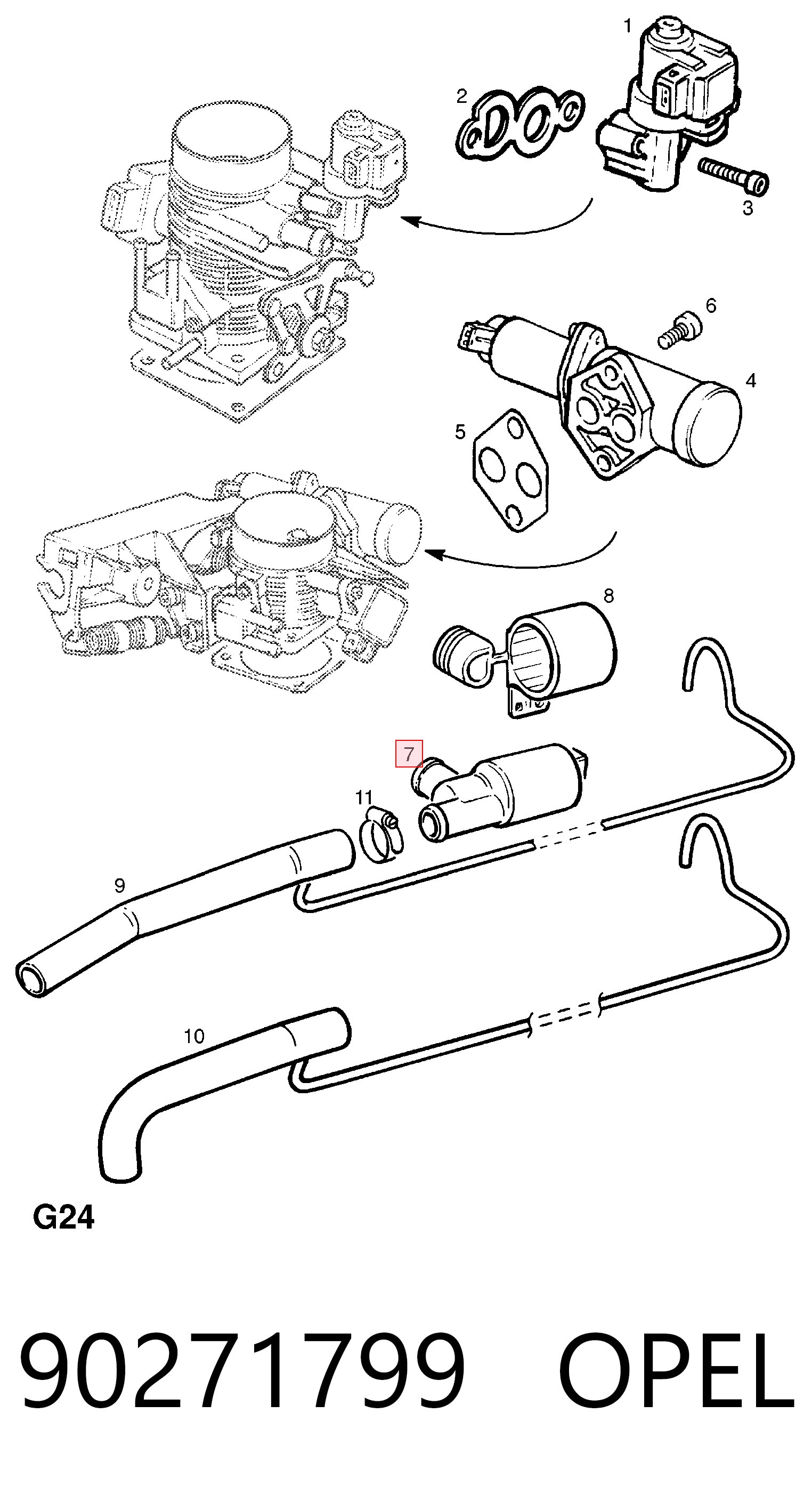Клапан холостого ходу Bosch 280140516 ціна, від 45.91 USD