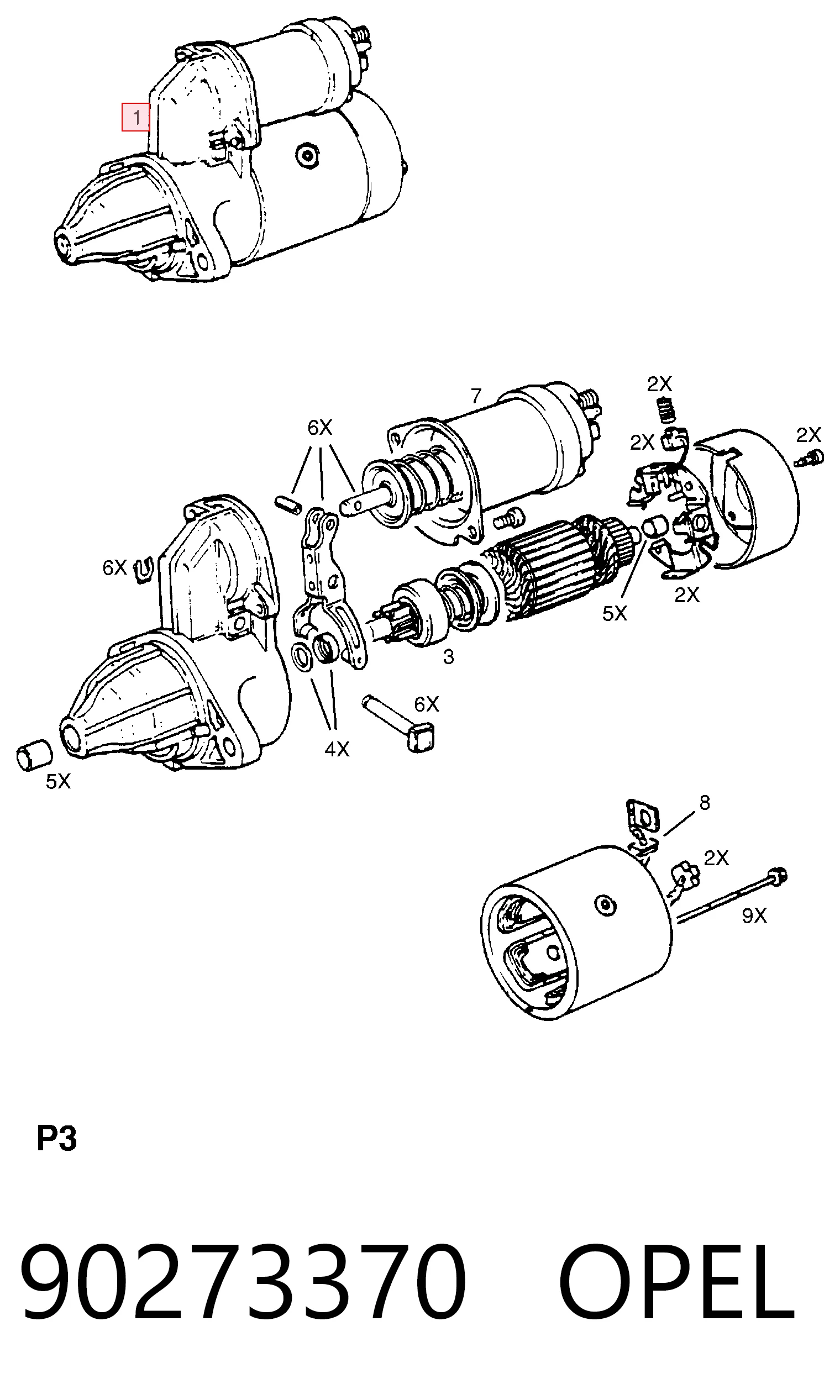 Стартер автомобільний Magneti Marelli MSRC162