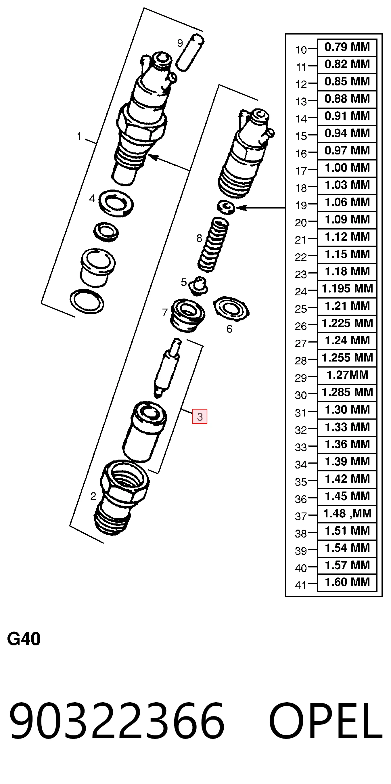 434250233 Bosch Розпилювач дизельної форсунки