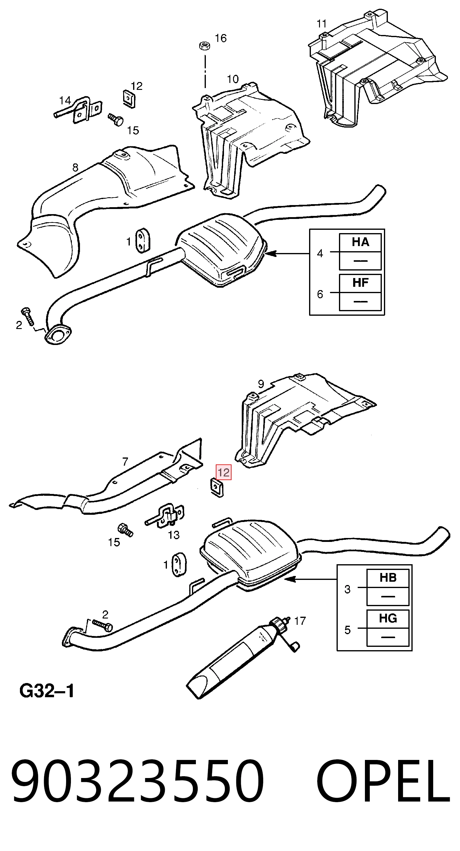 RXC60612 Romix Кронштейн кріплення глушника