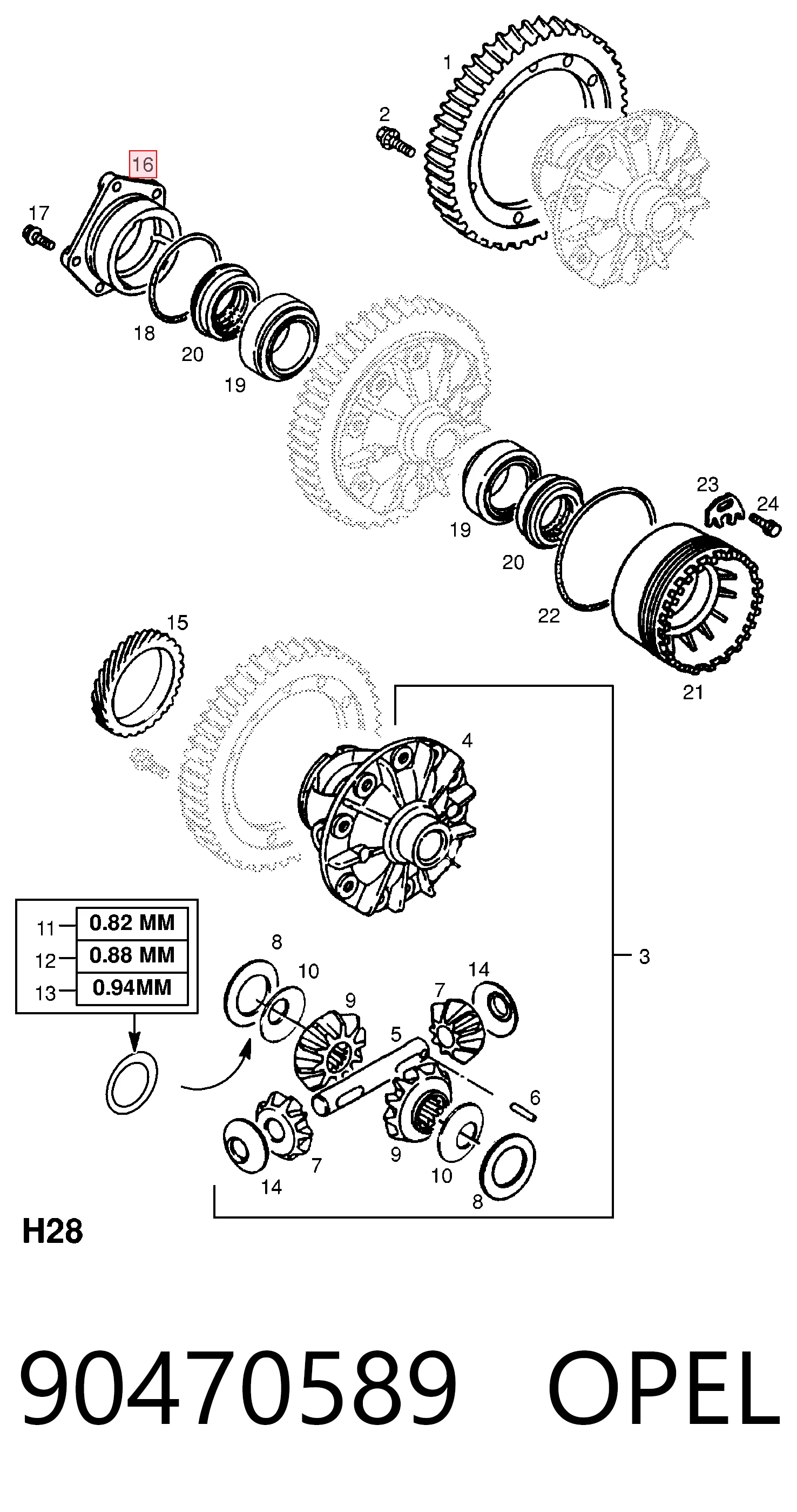 90470589 Opel