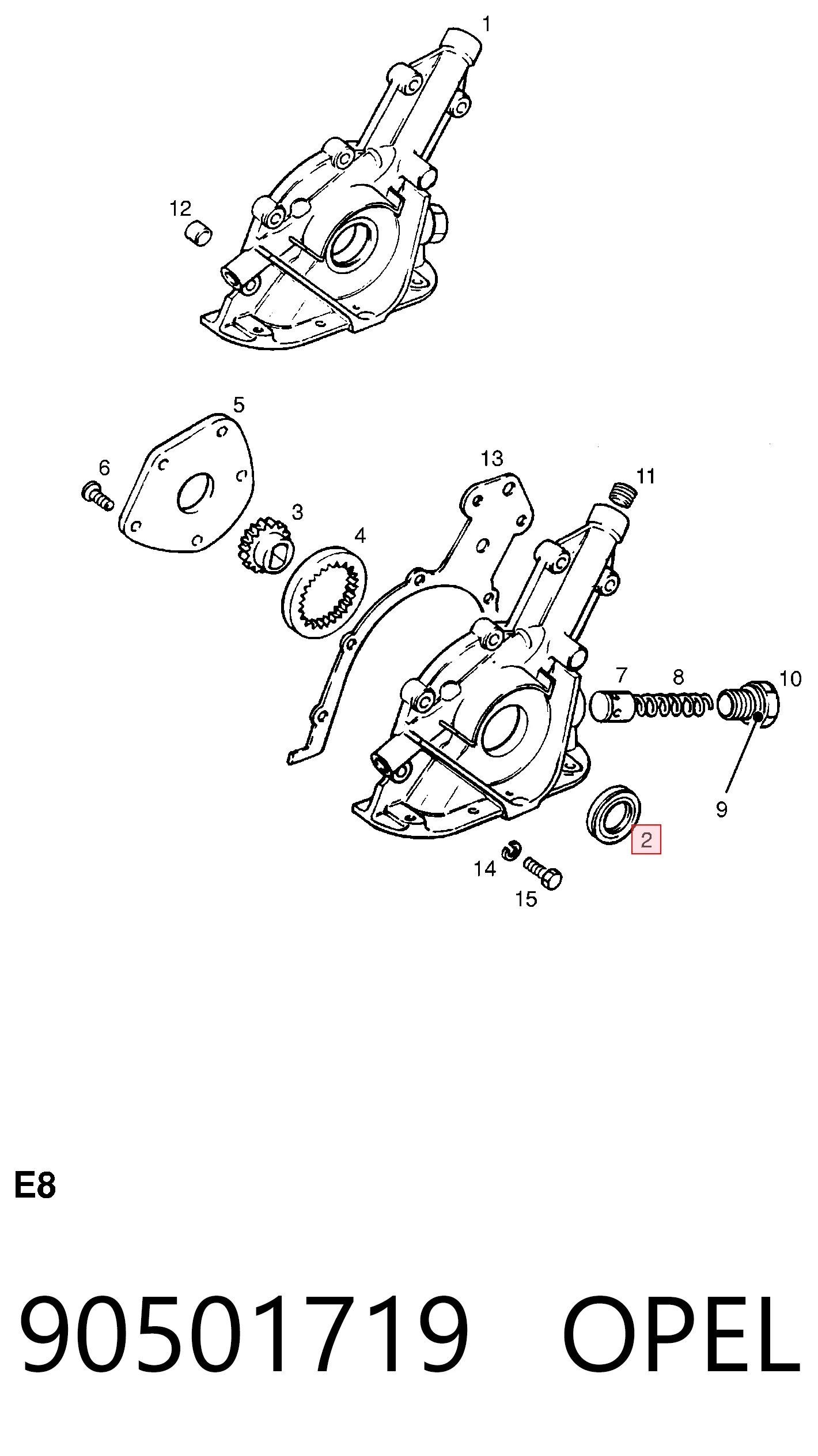 Сальник колінвала передній NIPPON MOTORS OS100325S