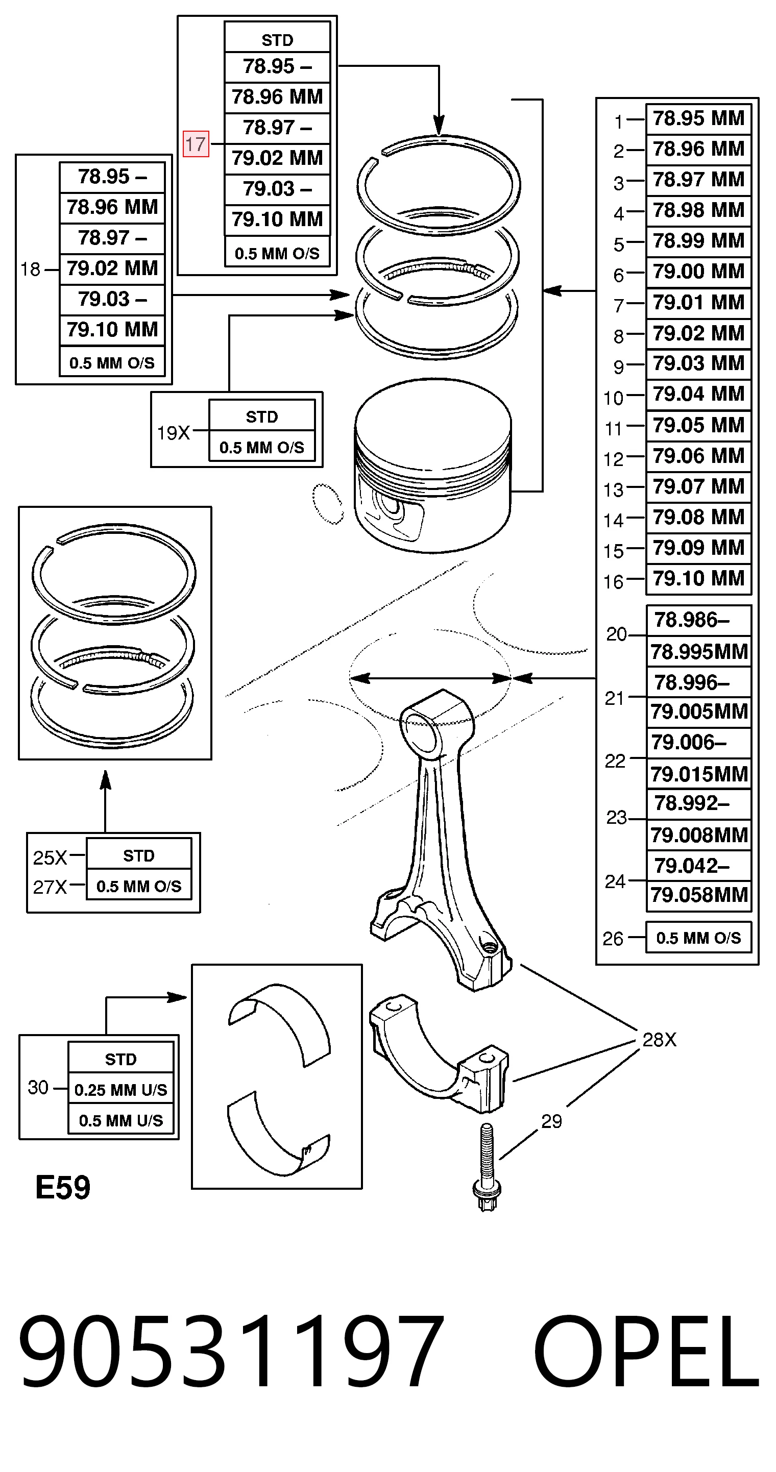 90531197 Opel