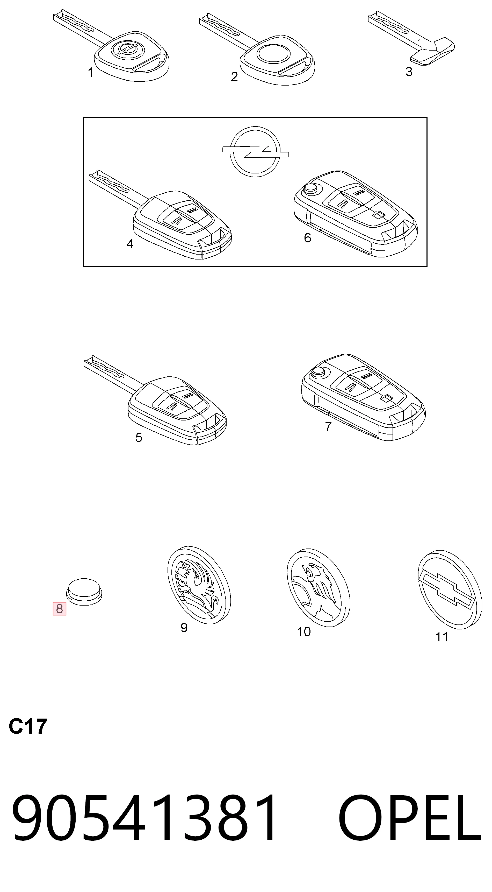 Купити CR2032 Philips Батарейка брелока