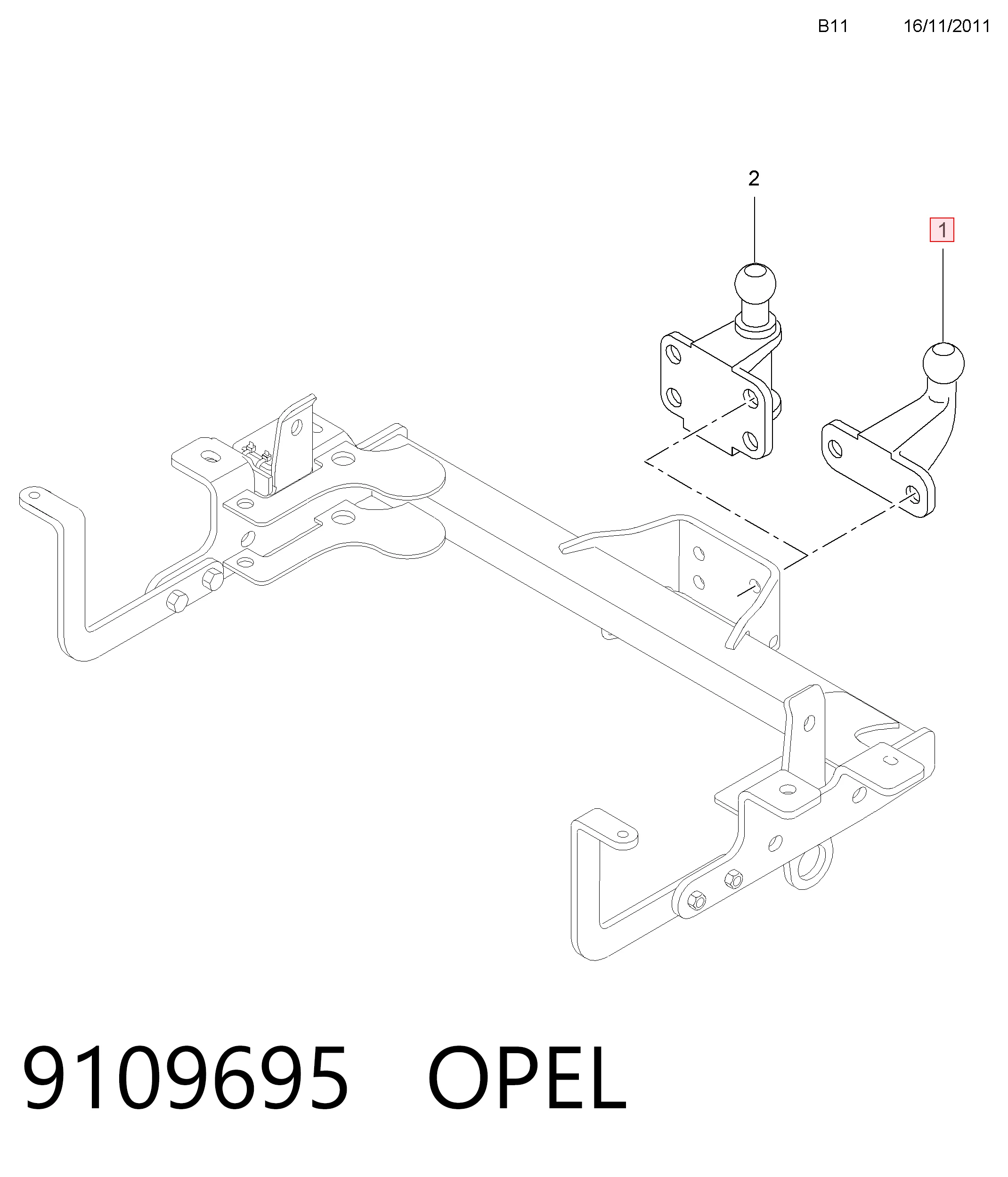 9109695 Opel