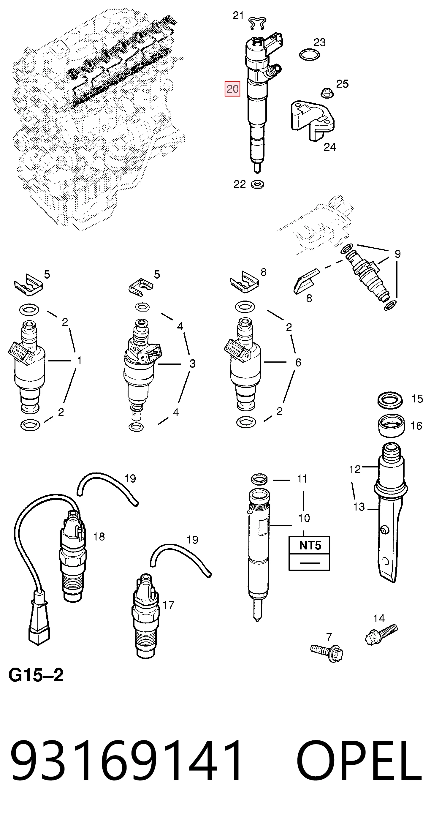 Паливні форсунки 445110049 Bosch