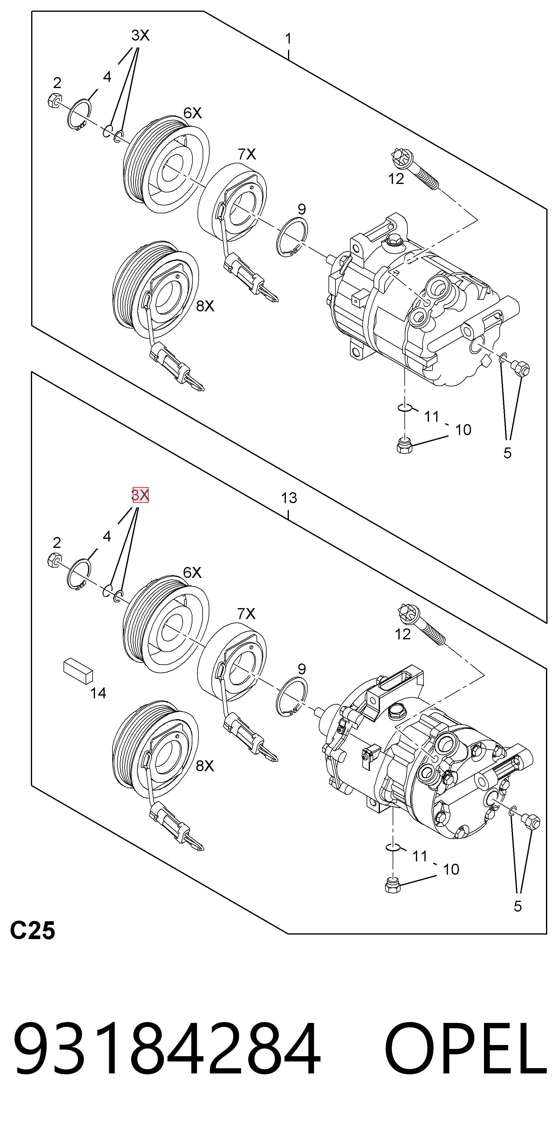 93184284 Opel