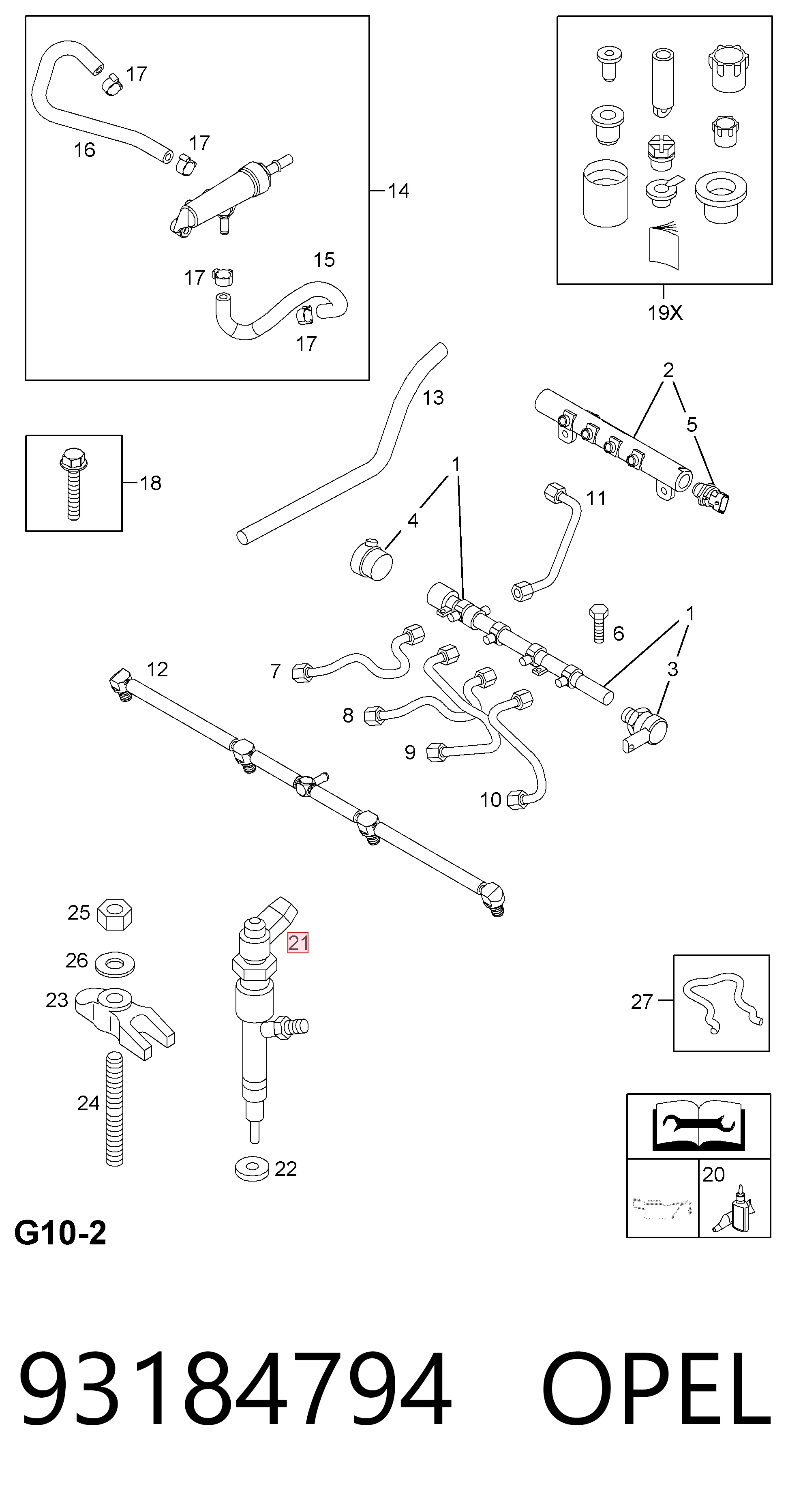 445110159 Bosch Форсунка вприску палива