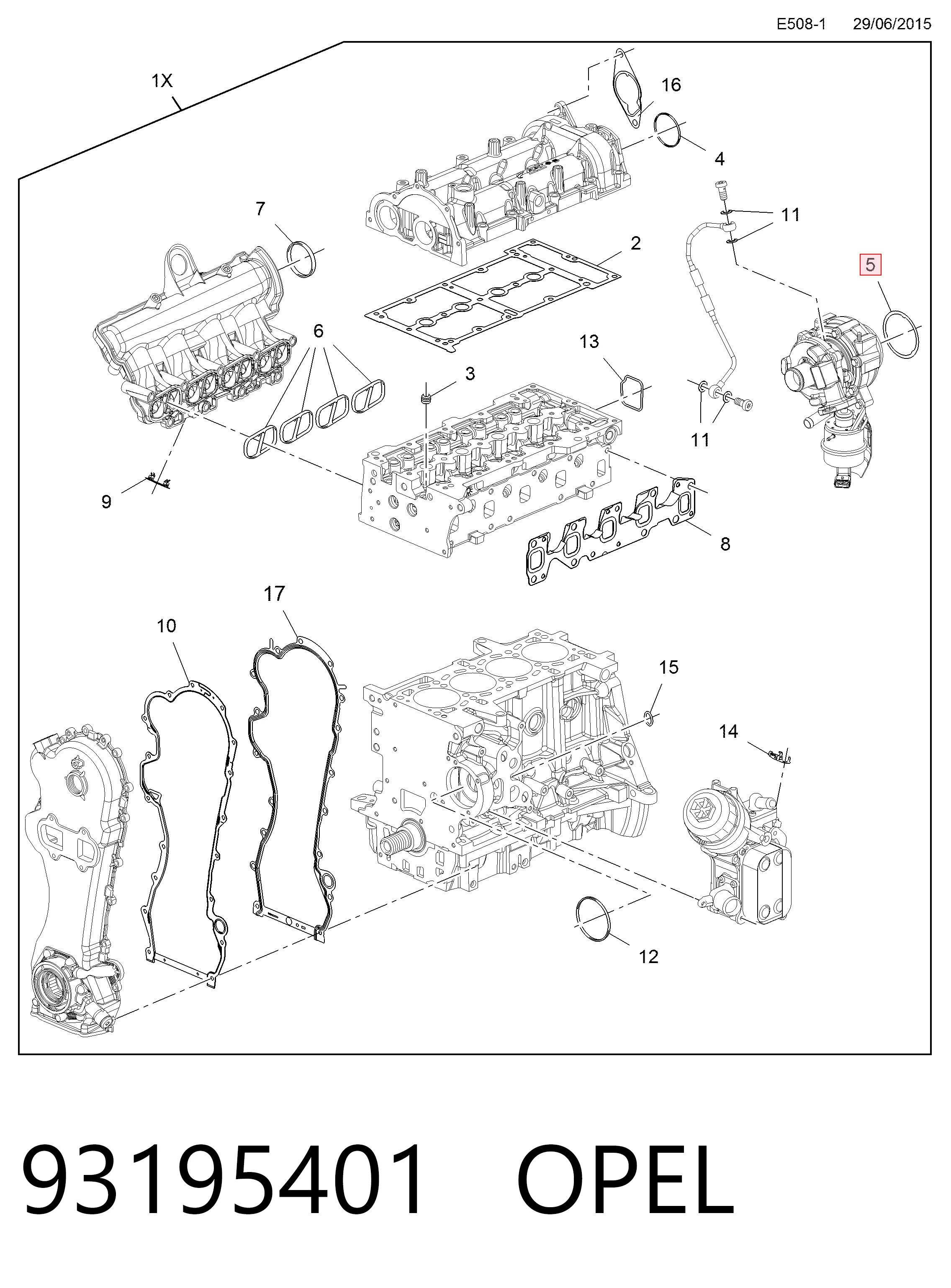  93195401 General Motors