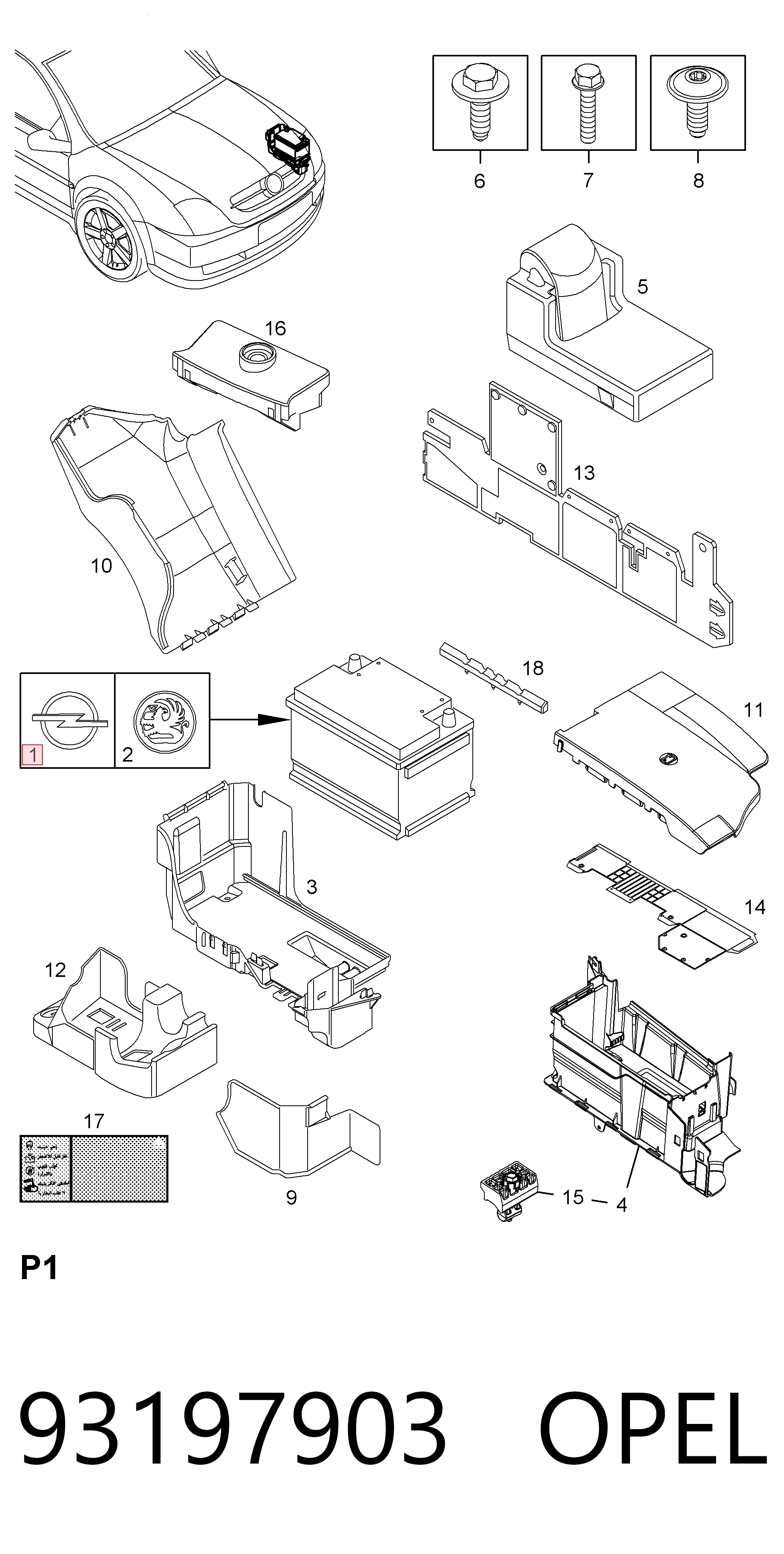 Батарея акумуляторна Bosch S3012 ціна, від 126.81 USD
