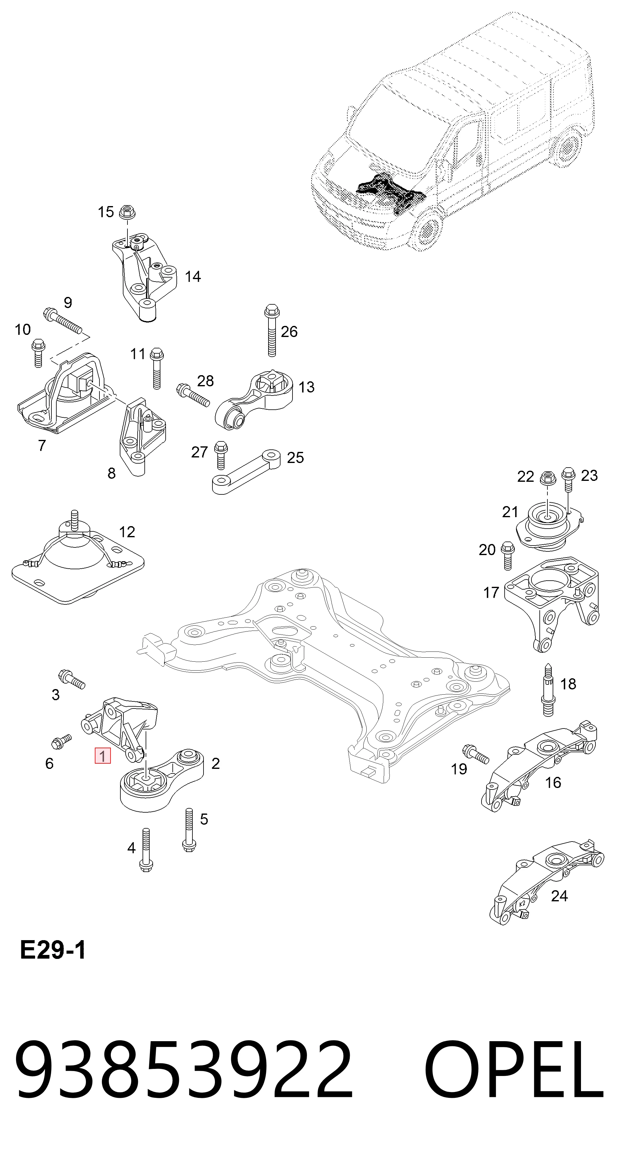 93853922 Peugeot/Citroen 