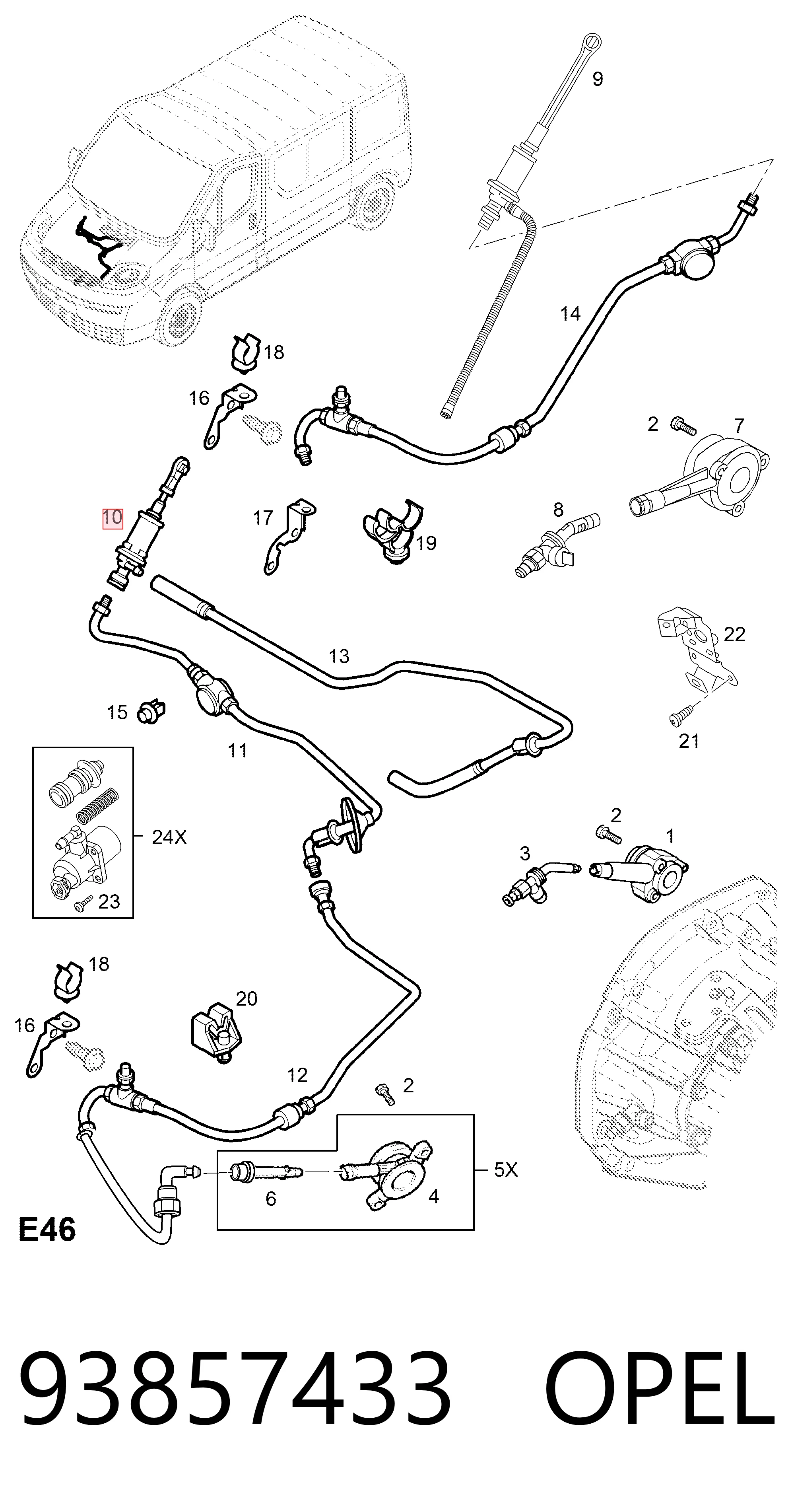 Циліндр зчеплення Renault (RVI) 8200031240