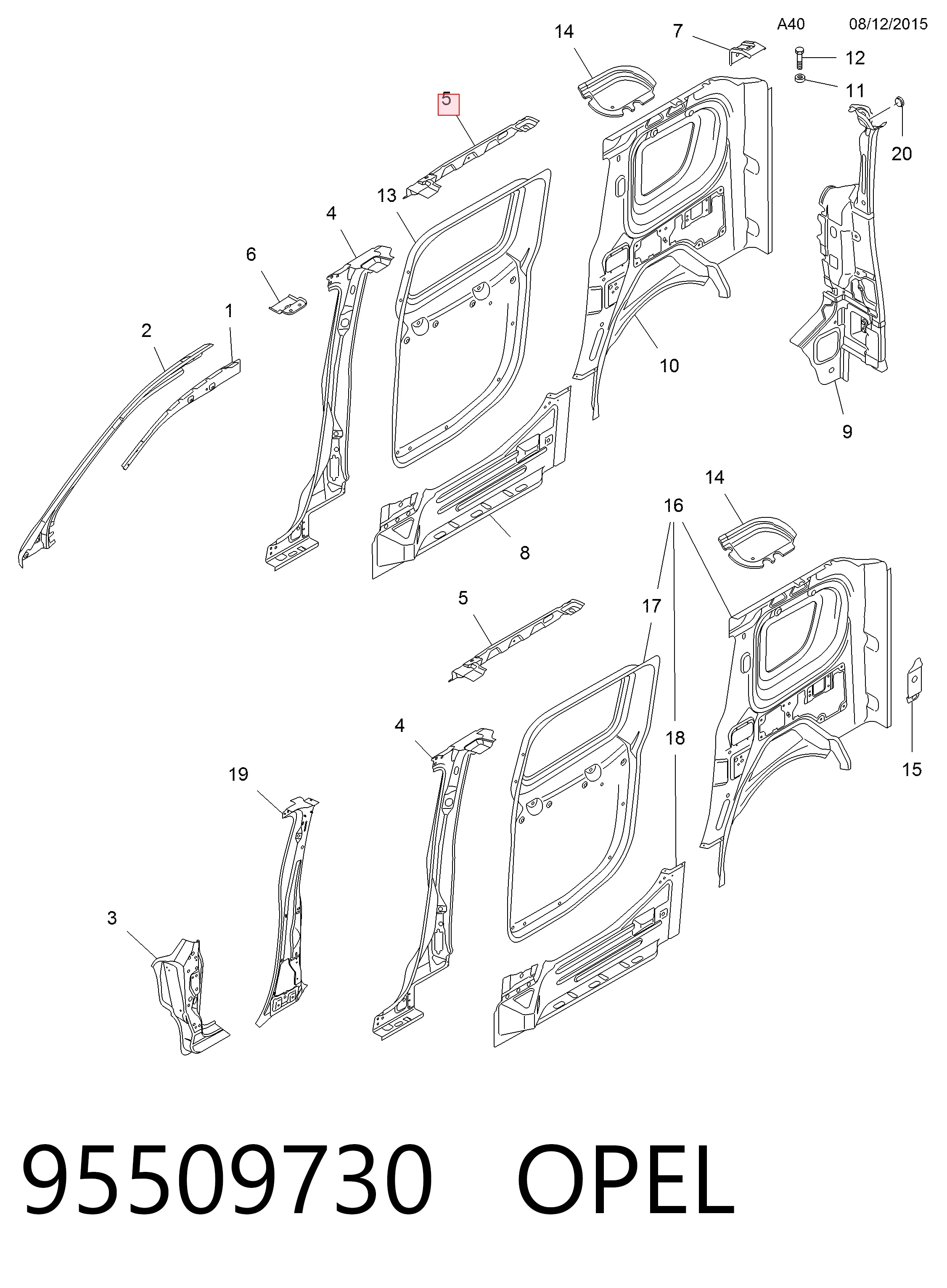 Ремінь генератора 323889 Renault (RVI)