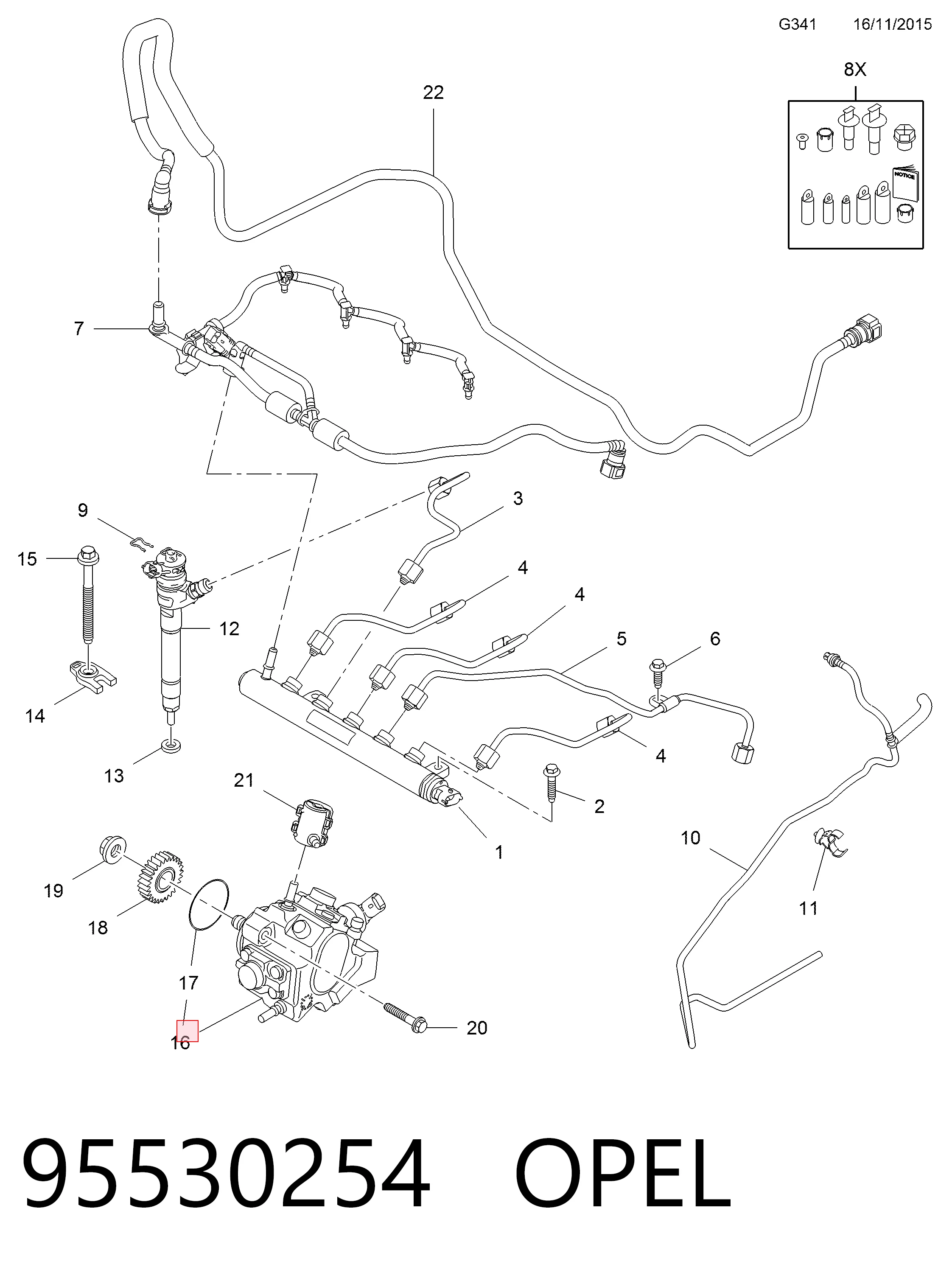 Купити 445010404 Bosch Насос паливний високого тиску (ПНВТ) - DIESEL