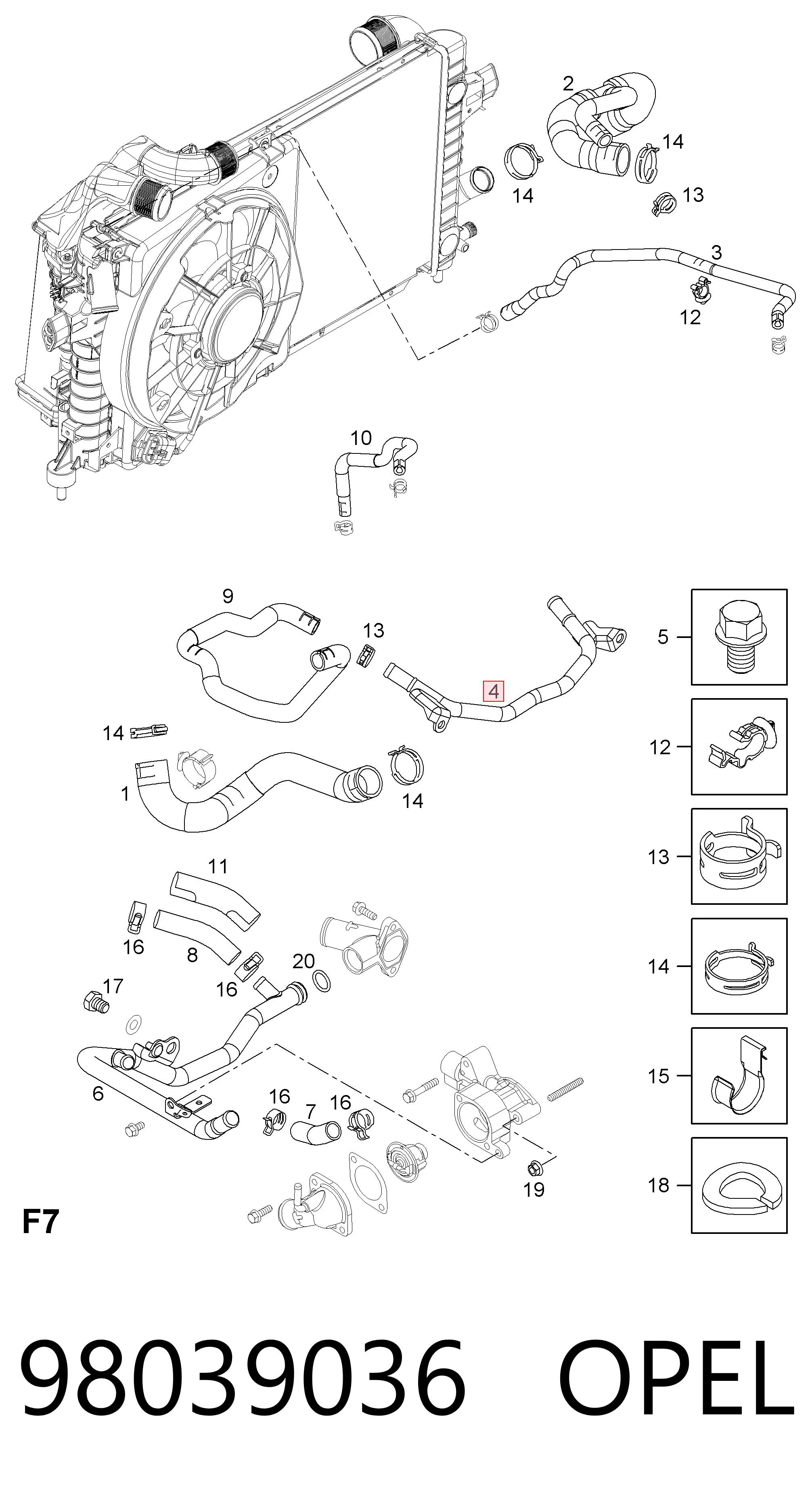 98039036 Peugeot/Citroen 