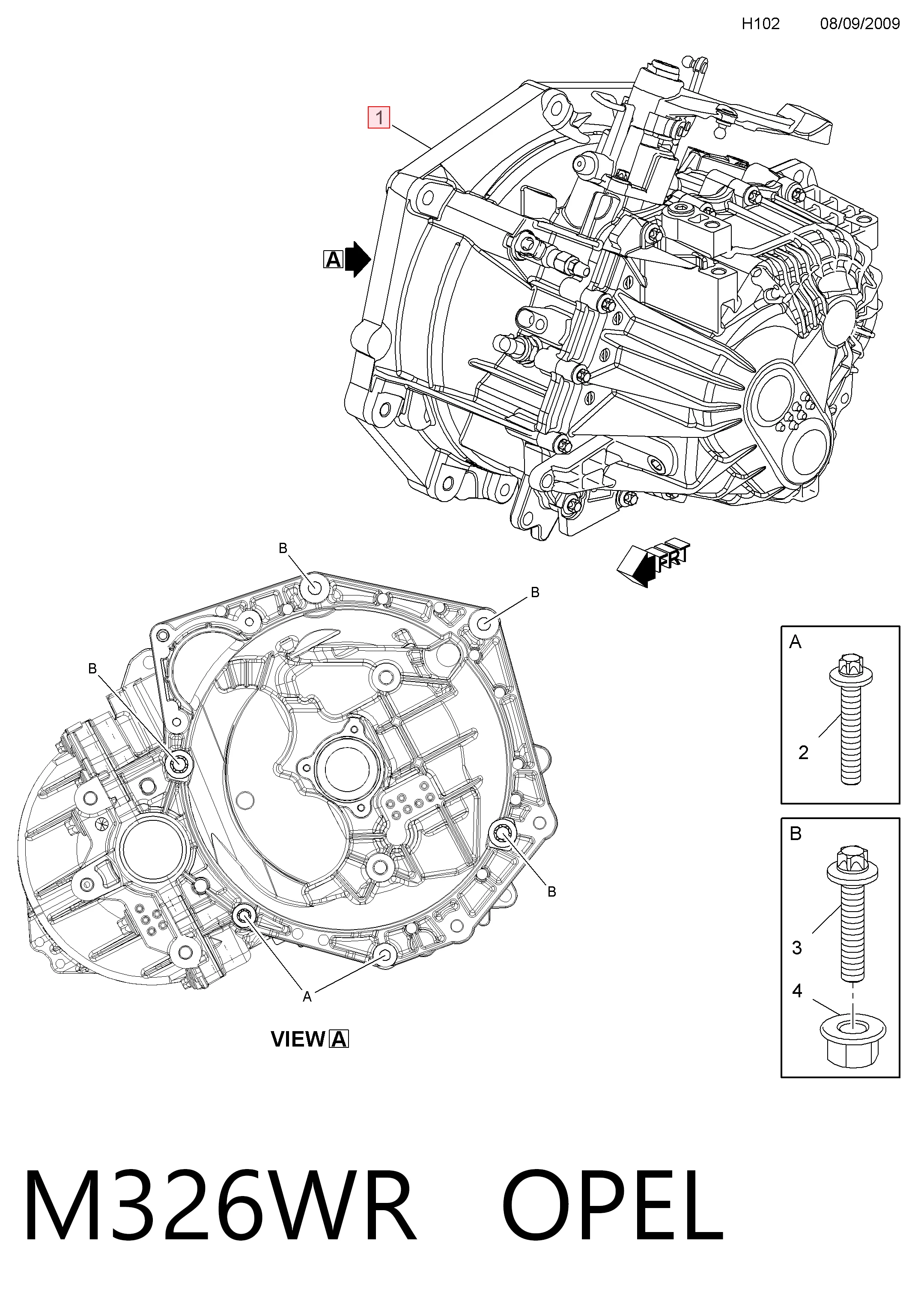 93169634 Peugeot/Citroen МКПП