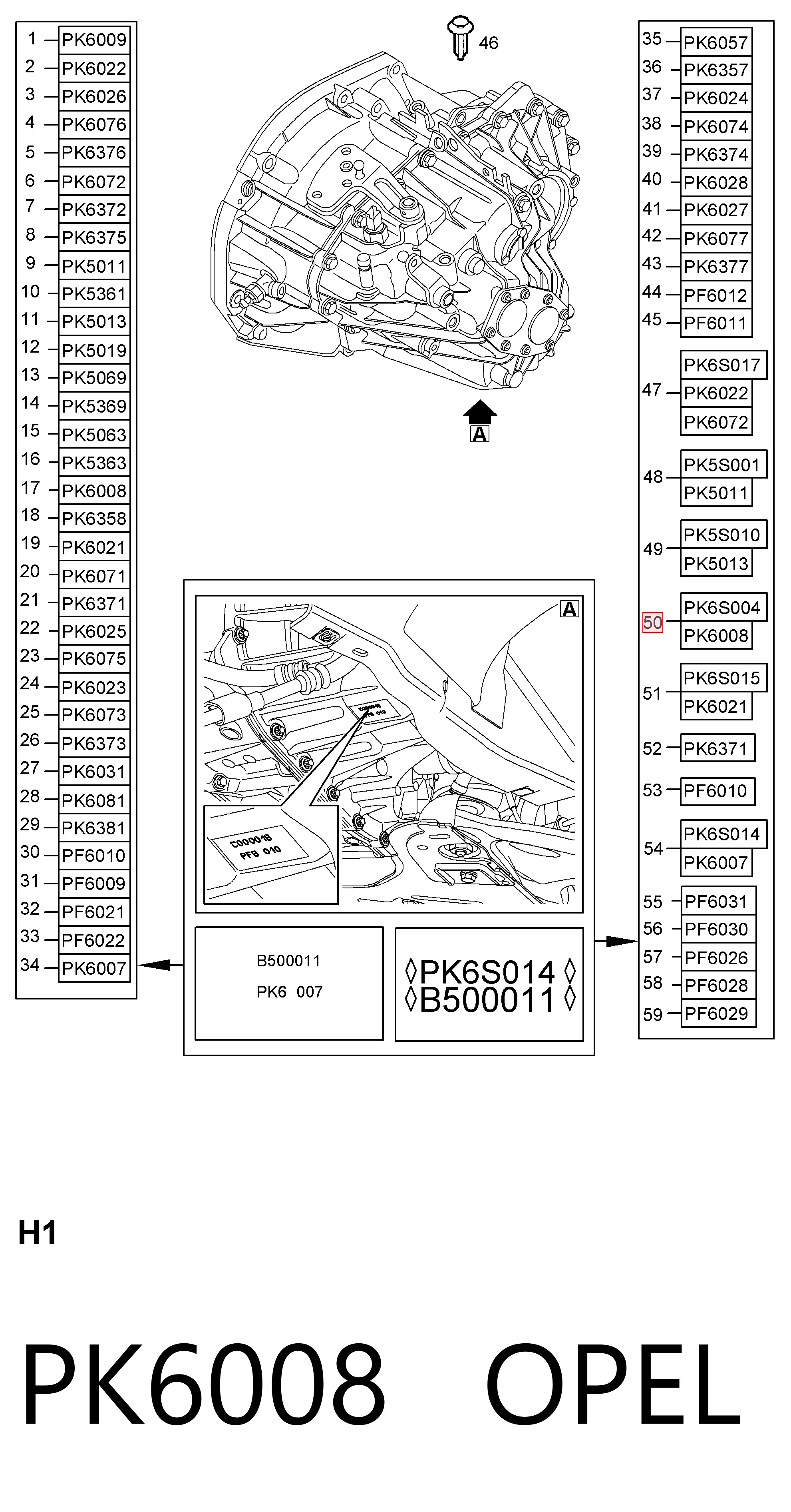 PK6S015 Renault (RVI) МКПП