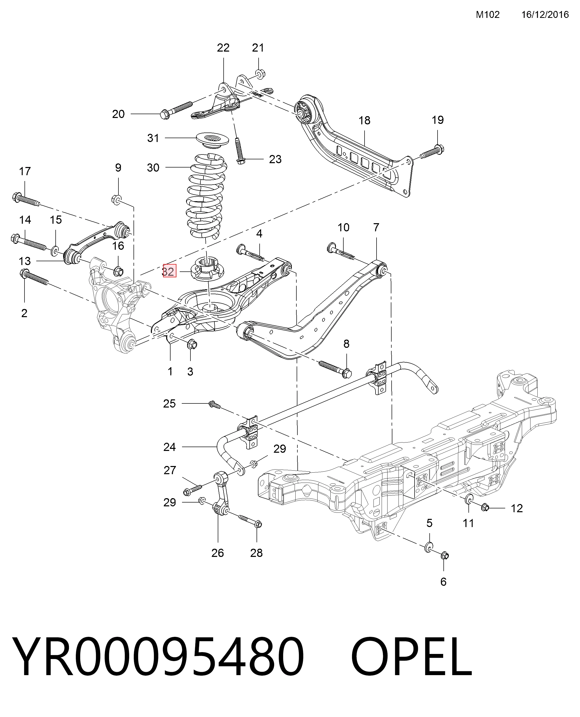 YR00095480 Peugeot/Citroen 