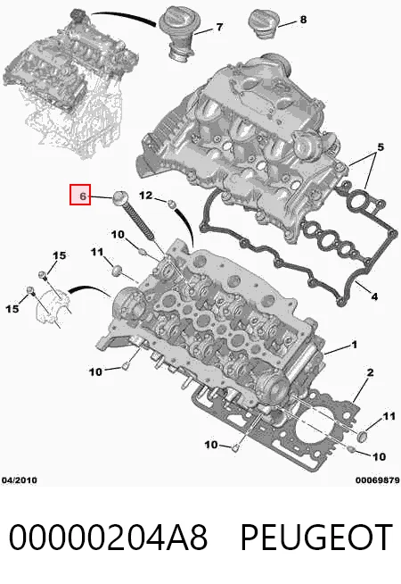 Болт головки блока циліндрів, ГБЦ Land Rover Range Rover IV позашляховик (L405) (2012 - 2021) ціна, від 31.86 USD