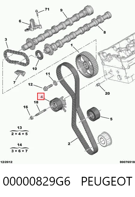 00000829G6 Peugeot/Citroen
