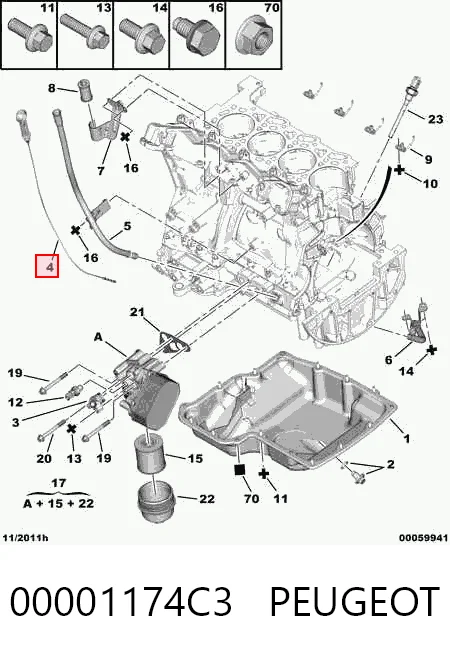 Щуп рівня масла Fiat Ducato III