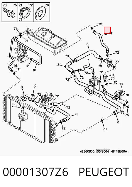 Купити A9425010682 Mercedes Трубопроводи і шланги системи охолодження