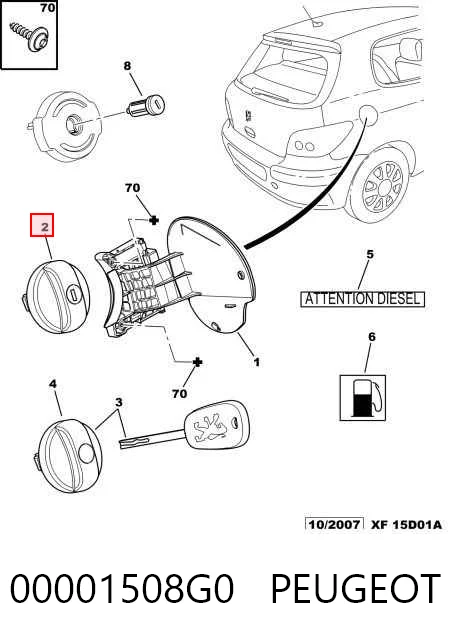  Пробка бензобаку Alfa Romeo 146 