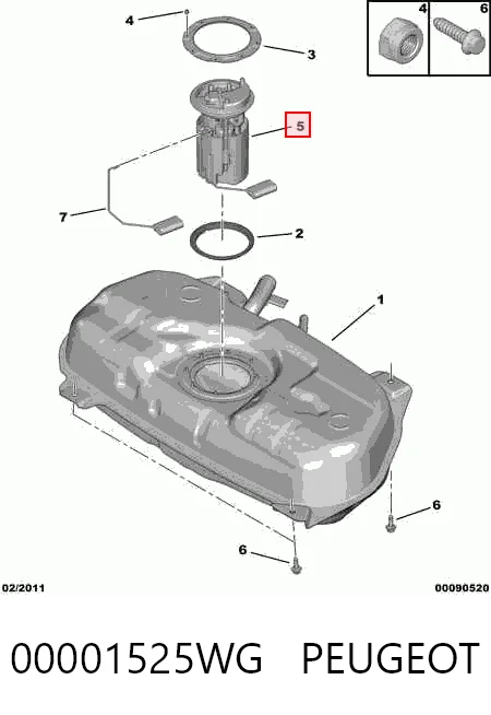Модуль бензонасоса Magneti Marelli MAM00173M ціна, від 114.15 USD