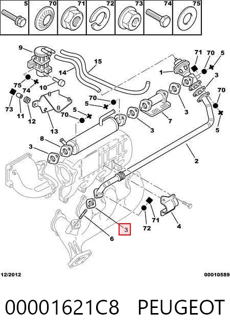 Прокладка EGR-клапана рециркуляції Iveco 504341194 ціна, від 1.57 USD