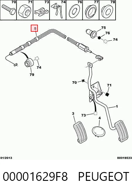 Трос газу Adriauto AD070356 ціна, від 15.50 USD