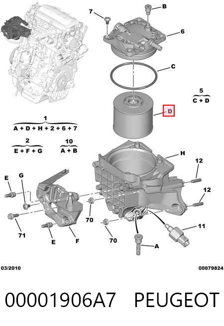 00001906A7 Peugeot/Citroen