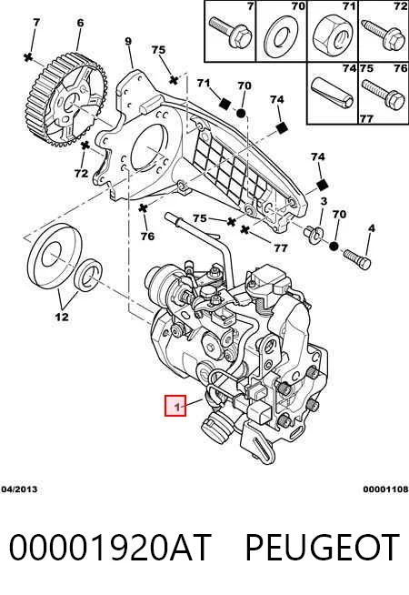 00001920AT Peugeot/Citroen