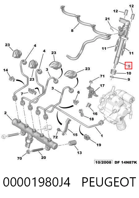 Купити Паливні форсунки Ford Mondeo IV CA2