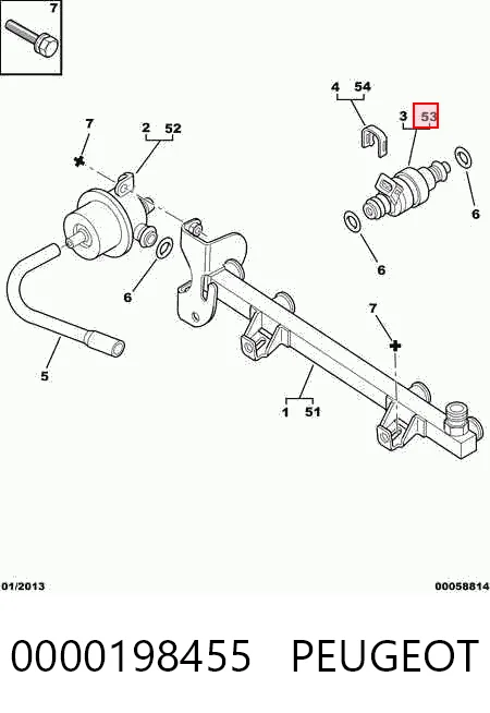 Купити 3F130016 AND Форсунка дизельна в зборі, розпилювач + тримач