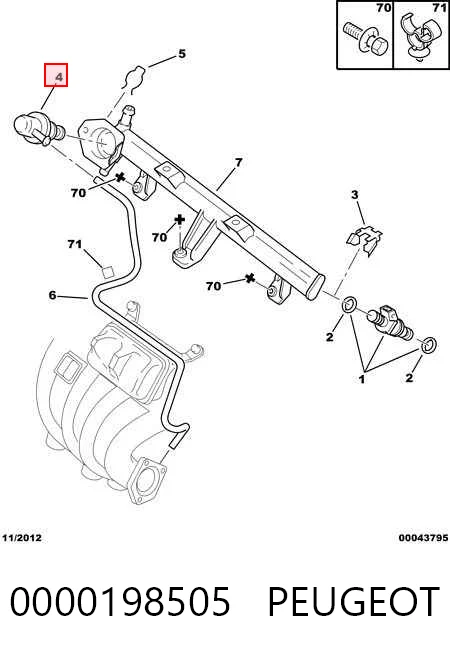 Купити RPM36 Magneti Marelli Регулятор тиску палива