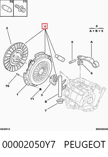 Комплект зчеплення (3 частини) VALEO VAL801258 ціна, від 55.49 USD