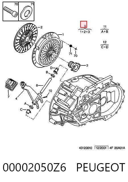 Комплект зчеплення (3 частини) Polcar VA801689 ціна, від 238.04 USD