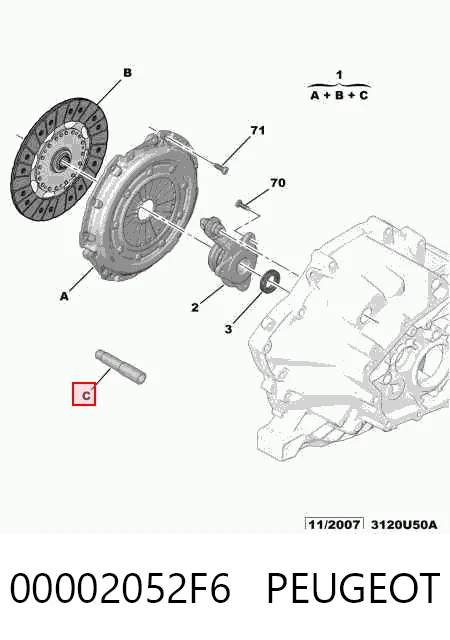 Зчеплення VA828031 Polcar