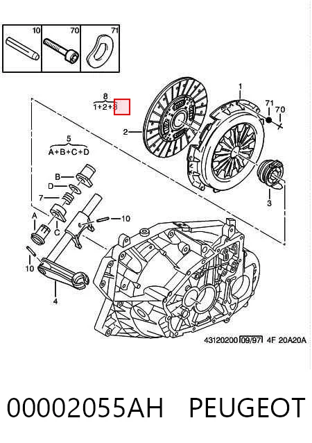 Диск зчеплення MD0988 Mecarm