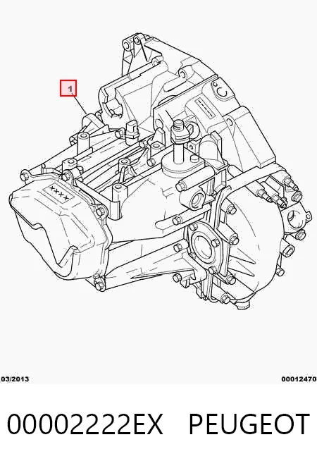 МКПП на Citroen C8  EA, EB