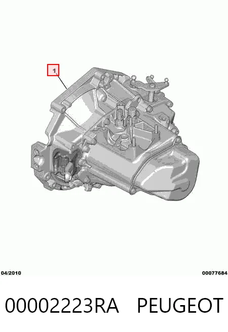 МКПП на Citroen C4 I LC
