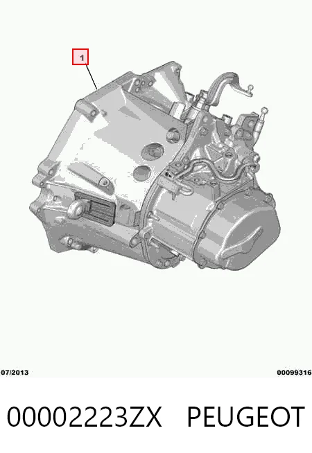 МКП в зборі Peugeot 207 SW універсал (WK) (2007 - 2013) ціна, від 152.03 USD