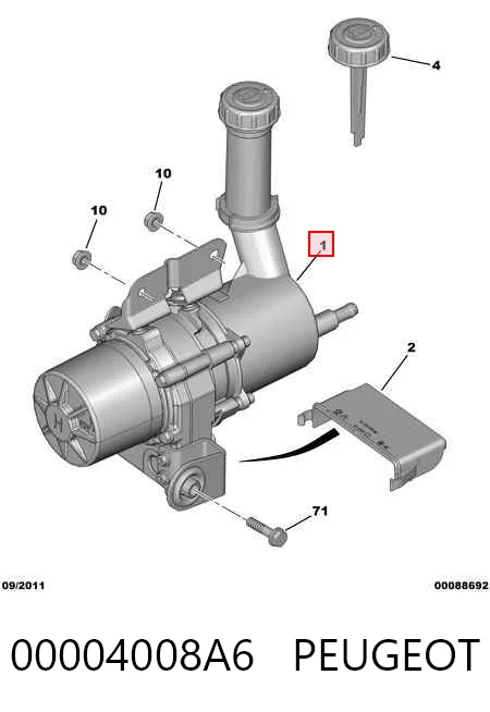 Купити A5100993 HPI Насос гідравліки