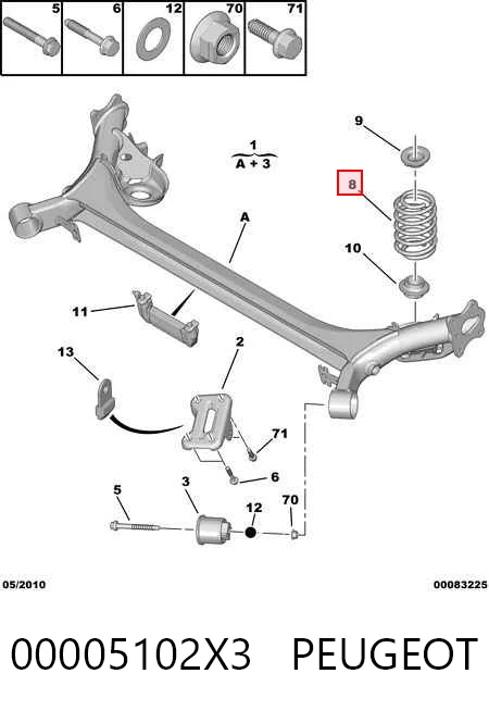 Пружина задня Maxgear 601095D ціна, від 33.99 USD