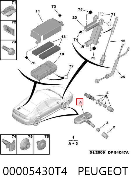 Купити S120123004 Continental/Siemens Датчик контролю тиску в шинах