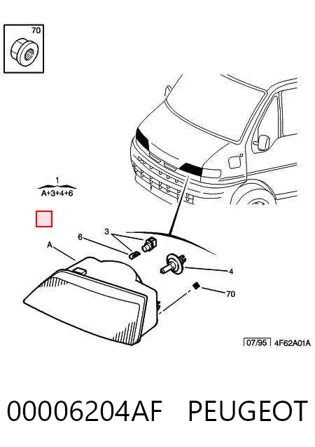 Фари Fiat Ducato II бортова платформа (230) (1994 - 2002) ціна, від 40.01 USD