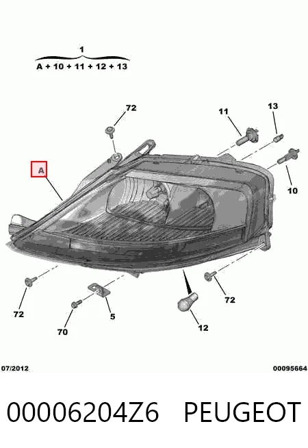 Фари Citroen C3 I хетчбек (FC) (2002 - 2009) ціна, від 4.31 USD