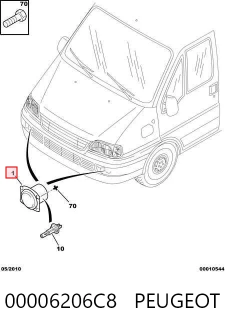 Фара протитуманна, ліва/права Peugeot Boxer II фургон (244) (2002 - 2005) ціна, від 25.48 USD