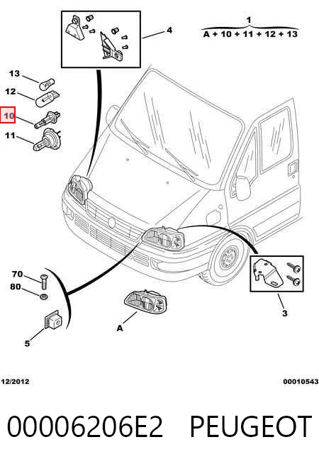 Фара права 5704100E Polcar